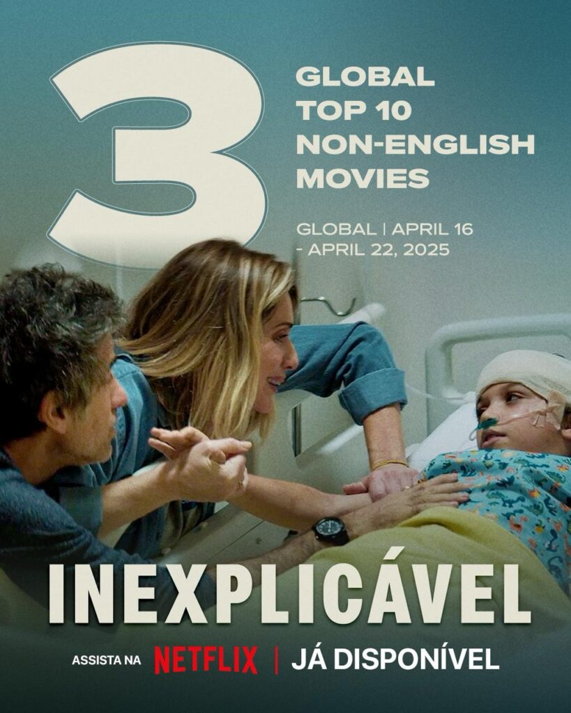 “Inexplicável”: Filme brasileiro alcança terceiro lugar da Netflix ...