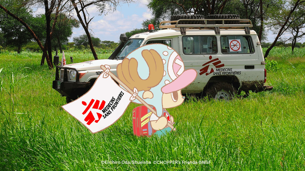 Tony Tony Chopper, de “One Piece”, é nomeado apoiador oficial de Médicos Sem Fronteiras