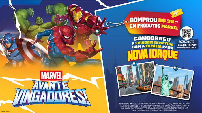 Disney lança nova campanha global do universo Marvel