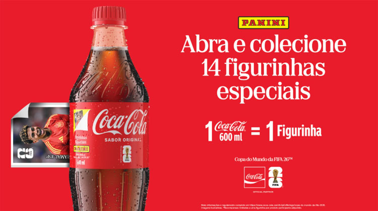 Coca-Cola e Panini se unem para trazer o icônico ritual da Copa do Mundo FIFA celebrando as emoções dos torcedores brasileiros