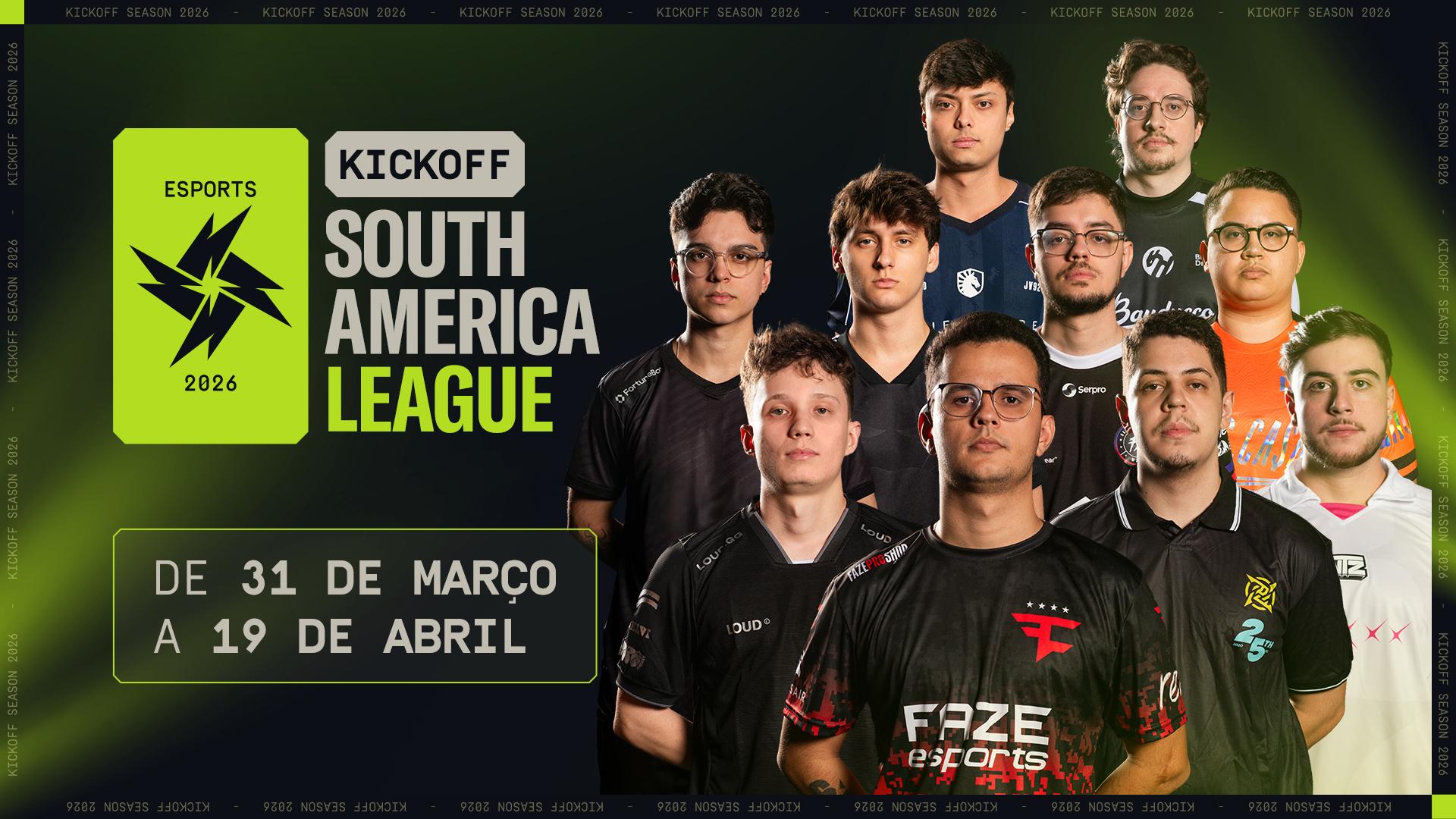 Kickoff da South America League de Rainbow Six começa com dez times brasileiros em busca das vagas no primeiro Major do ano