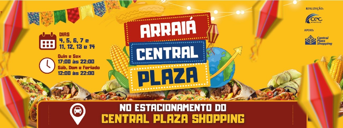 Central Plaza Shopping entra no clima junino com programação gratuita para toda a família