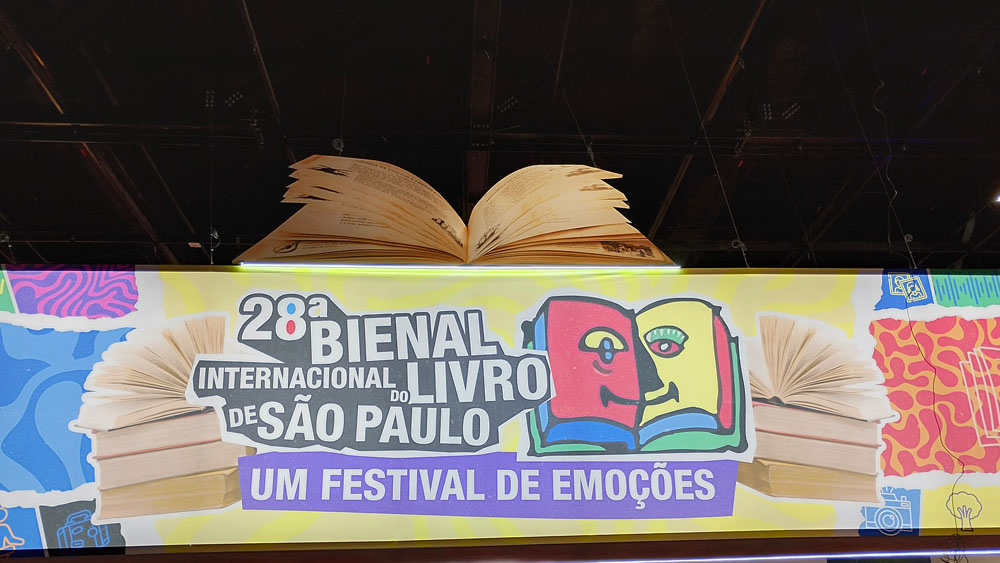 Fomos à 28ª Bienal Internacional do Livro de São Paulo