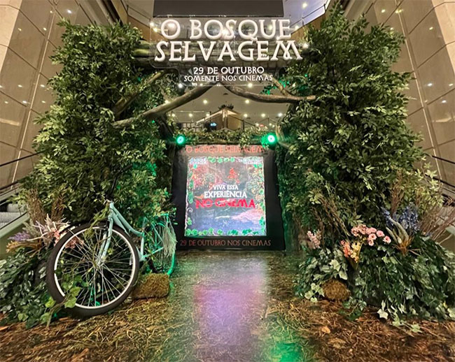 “O Bosque Selvagem” ganha experiência imersiva no Shopping Eldorado em São Paulo